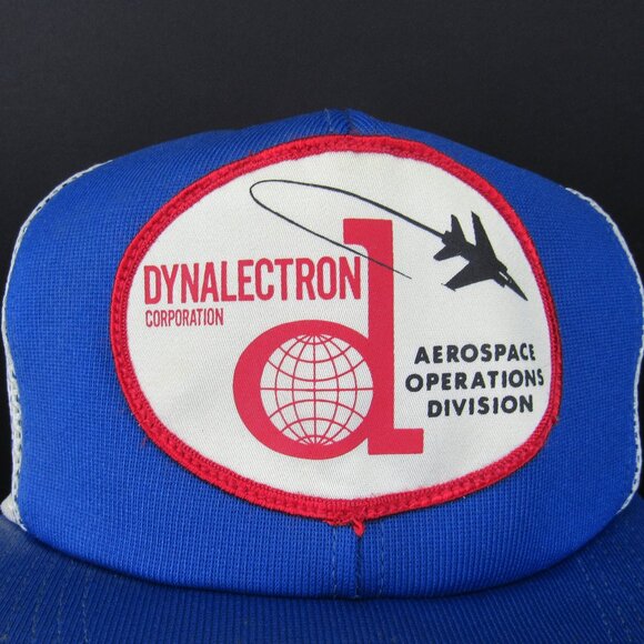 Dynalectron Corporation d Aerospce Operations Division Logo Men's Truckers Cap - Picture 1 of 8